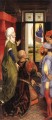 ブレードリン三連祭壇画 左翼の画家 ロジャー・ファン・デル・ウェイデン